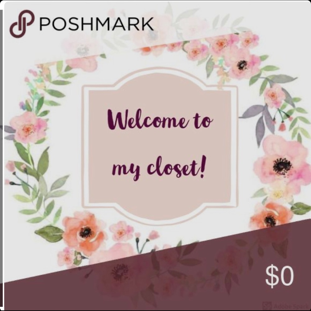 Welcome to my closet!